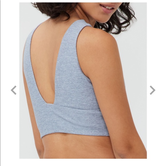 Outdoor Voices Venus Crop Top - Lake - Picture 2 of 6